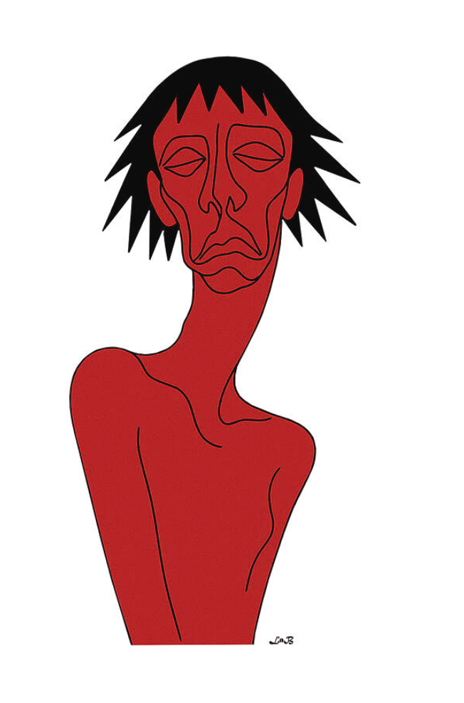 Familiar Stranger LaB No142 surreal portrait
